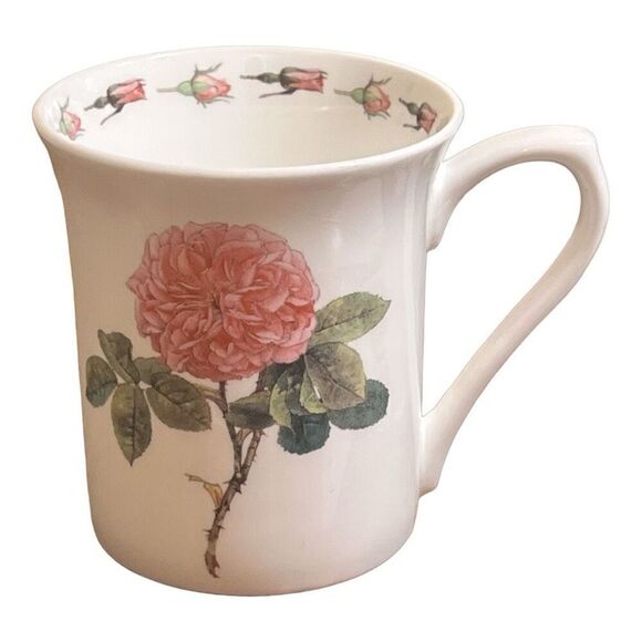 No Brand Other - Queen's Bone China Parson's Roses Cup Royal Horticulture Society Rosa centifolia